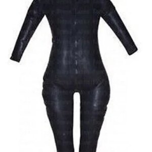 Ganzanzug Gummi Latex Uniform 100% Rubber Black Cosplay Catsuit Herren 0.45MM XS-XXL