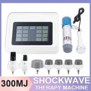 Shockwave Therapy Machine Effectively For ED Treatment 2 In 1 Ultrasonic Therapy Equipment Tennis Elbow Pain Physiotherapy 300MJ