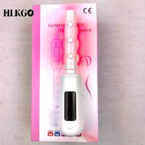 Portable Blue and Red Light Vaginal Care Rejuvenation Therapy Device with Massage Function