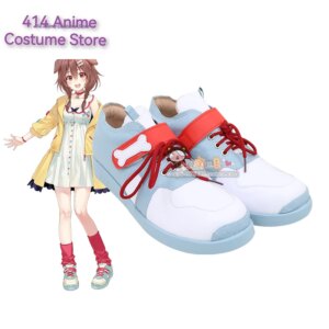 VTuber Inugami Korone Cosplay Shoes Cute Women’s Halloween Carnival Boots Custom Made Cosplay Accessories Prop