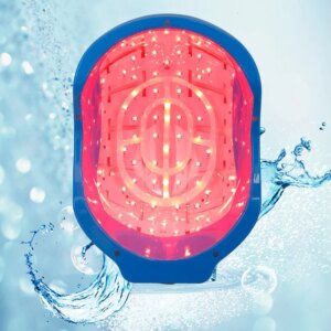 650nm 80-LED Hair Therapy Cap to Increase Blood Flow to Follicles & Reverse Genetic Hair Thinning