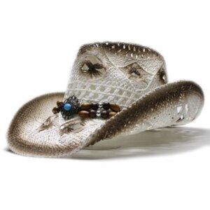 Breathable men and women sunshade style cowboy hat big top