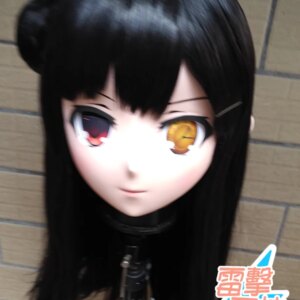 (X-KM211)Quality Handmade Female/Girl Resin Japanese Cartoon Character Animego Cosplay Kigurumi Mask Crossdresser