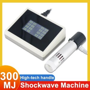 Shockwave Therapy Machine Pain Relie Physiotherapy Shock Wave Body Massager Muscle 300mj Shock Wave Machine Health Care Body Mas