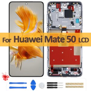 6.7″ Original OLED For Huawei Mate 50 LCD Display Touch Screen CET-AL00 CET-LX9 Digitizer Assembly For Huawei Mate50 LCD Repair