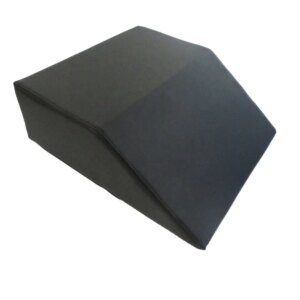 Customized high quality Therapist’s design Organic silicon leather triangle massage bolster for muscle relieve