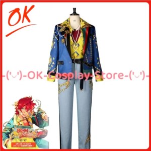 [Customized] Game Ensemble Stars Amagi Rinne Cosplay Costume Anime Clothes Cute Party Suit Halloween Carnival Uniform