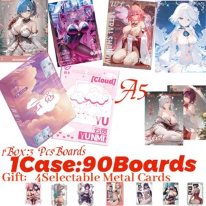 A5 Size Goddess Card Waifu Recherche de nuages Board Doujin Booster Box Hobby Game Card Spicy Rare Card LSP SSP SSR Toy Gifts