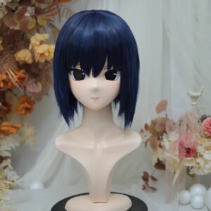 (NFD38–49)Customize Full Head With Lock Pretty Female/Girl Japanese Animego Character Kig Cosplay Kigurumi Mask Crossdress Doll