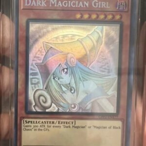 Duel Monsters Yugioh Konami GFP2-EN177 Dark Magician Girl Ghost Rare 1st Edition English TCG Collection Mint Card