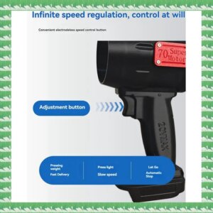 ONCE Violent Fan High-Power Brushless Hair Dryer Handheld Turbo Jet Fan Electric Blower For Battery