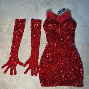 Burgundy African American Prom Dresses Sheath Sheer Sequins Black Girls Birthday Party Women Cocktail Dresses Customized