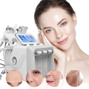 Skintierest 6in1 Multifunctional Water Coagulation Oxygen Micro Grinder H2o2 Professional Skincare and Cleansing Machine