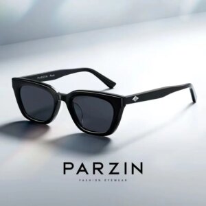 PARZIN Vintage Small Frame Sun Glasses For Men Women Sunglasses Women UV Protection Ladies Shades 12721