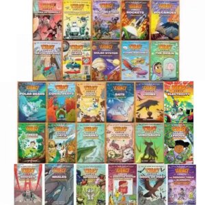 28 Books/Set English Science Comics Plants Animals Enlightenment Primary School Children Storybook Picture Novel Bestsellers
