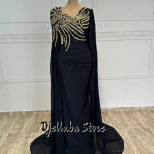 New Green Beads Long Sleeve Saudi Arabia Dress 2025 Elegant Bride Wedding Party Dress Pleat Prom Dress Evening Gown Customized
