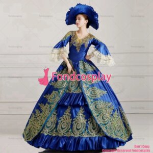 fondcosplay Victorian ROCOCO Gown Ball Outfit Gothic Punk dress Costume CD/TV[G3698]