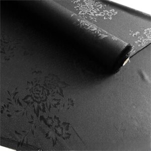 20momme jacquard silk fabric new Chinese flat cut top cheongsam Hanfu skirt