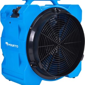 16-Inch Axial Blower Exhaust Fan – 1HP, 5000- 200pa, Durable, Ductable for Efficient Ventilation