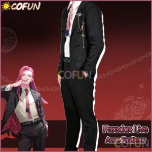 COFUN Game Paradox Live 4th Anniversary Anne Faulkner Cosplay Costume Halloween Outfits Women Anime New Suit Uniform