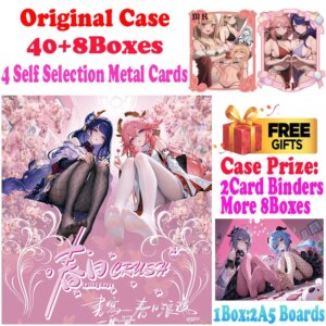 Wholesale 2025 Lastest A5 Size Spring Days Crush Collection Card Board Waifu Yae Miko Ayaka TCG Doujin Toys And Hobby Gift