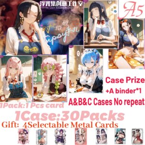 A5 Board Hobby Collection Cards Floating Light Collection Time Tipsy Notes Kafka Furina Rem Doujin Spicy Board Peel Board Gifts