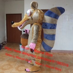 High Quality Squirrel Mascot Costume Movie Props Role-Playing Cartoon Set Advertising Game Carnival Adult Festival Party 864