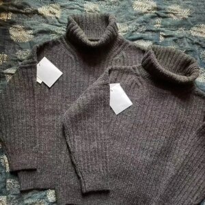 [Spot] VISVIM WMV1 21AW amplus turtleneck knitted wool turtleneck sweater