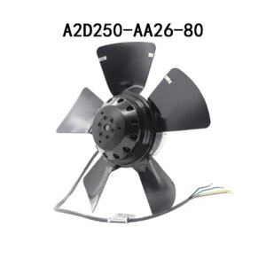 External Rotor Cooling M2D068-DF 140/220W A2D250-AA26-80 400/480VAC High-Airflow Axial Fan