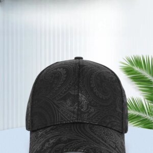 New hat men with hard top baseball cap women fashionable leather visor