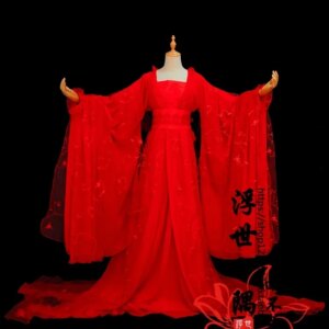 Mo Dao Zu Shi Jiang YanLi Cosplay Anime Cosplay Costume Traditioanl Chinese Hanfu Dress Women Tang Suit Wedding Dresses