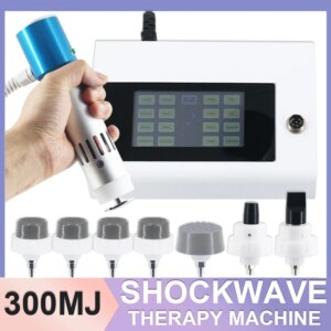 Shockwave Therapy Machine 300MJ Effective Treatment Plantar Fasciitis Physiotherapy Body Relax ED Treatment Pain Relief