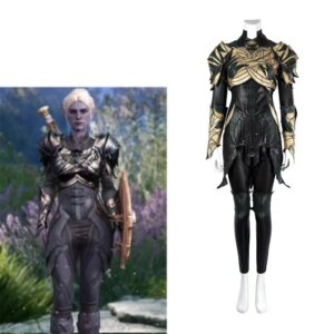 Game Minthara Cosplay Costume Women’s Top Pants Vest with Accessories Halloween Carnival Fancy Outfit