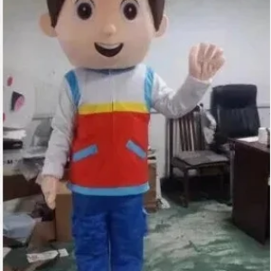 New Adult Hot Sale Foam Cute Halloween Boy Cartoon Mascot Costume Plush Christmas Fancy Dress Halloween Mascot Costume