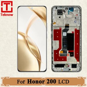 AMOLED 6.7″ For Honor 200 LCD Display ELI-AN00 Touch Screen Digitizer Assembly Replacement Parts For Huawei Honor 200 LCD