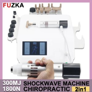 300MJ Shockwave Therapy Machine Chiropractic Effective Limbs Pain Relief Massage ED Treatment Professional Shock Wave Massager