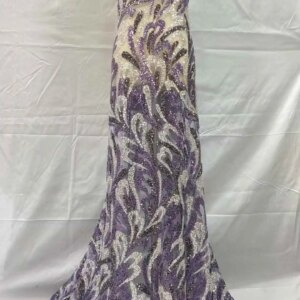 African Beaded Groom Tulle Lace Fabric 2025 High Quality Lace Sequins Embroidery French Tulle Laces For Nigerian Party Dresses