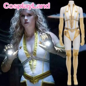 The Boys 2 Starlight Cosplay Costume Fancy Halloween Superhero Bodysuit Adult Annie January Women Sexy Costume Custom Size