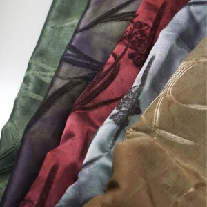 New Silk Wool Jacquard Chinese Lining 37 Mm140 Width Autumn and Winter Clothing Bed Cover Cloth Fabric