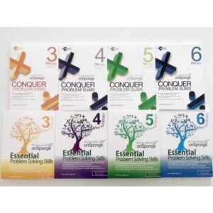 Singapore on Sponge Thinking Math Question Bank ThinkiMath Will Brush 8 Books 3-6 Learning Education English Books