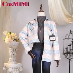 CosMiMi Game Nu: Carnival Eiden Cosplay Costume Stylish Man Skin Fashion Outfit Daily Wear Carnival Party Role Play Clothing New