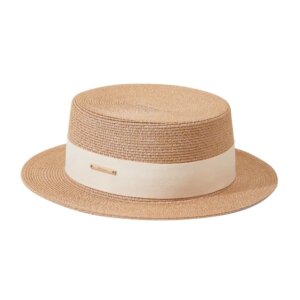 Spring summer flat top hat children holiday men and women