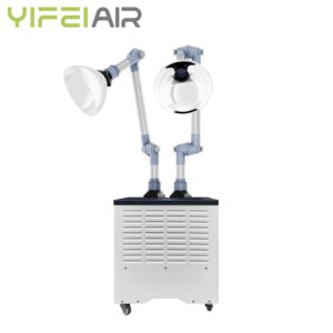 On Sale Portable Absorb And Filtration Dust Odor Oily Fumes Soot Absorber Beauty Salon Smoke Purifier