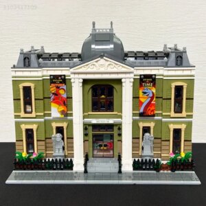 4014PCS Natural Museum 10326 Biggest Modular Building Set Architecture Street View Building Blocks Toy Kids Birthday Gift