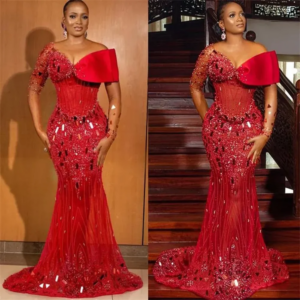 Exquisite Sweetheart Prom Dresses Off The Shoulder Beading Mermaid Floor Length Formal Banquet Party Occasions Evening Gowns