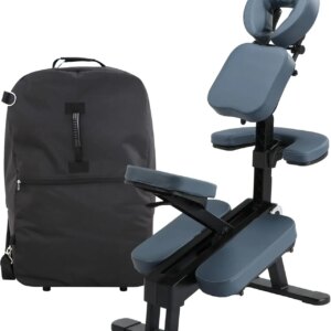Portable Massage Chair-Ergonomically Designed with 2-Inch Foam Cushioning,Supports up to 600lbs-Portable Tattoo Chair