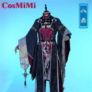 CosMiMi Game Nu: Carnival Yakumo Cosplay Costume Blood Of Qianyun Skin Fashion Printed Dress Carnival Party Role Play Clothing