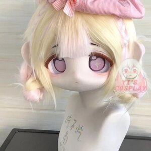 Yis cosplay Custom Furry head Kigurumi OC Head Cosplay Kemono Fursuit Handmade Headsets Beast Customized Fursuit Kemono Head
