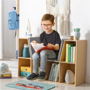 Stylish Storage Cabinet – Perfect for Organizing Kids’ Playroom | Fast Shipping