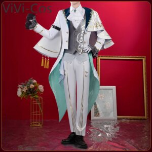 ViVi-Cos Vtuber Murakumo Kagetsu Cosplay Costume Cos Game Anime Party Uniform Hallowen Play Role Clothes Clothing